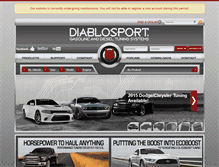 Tablet Screenshot of download.diablosport.com